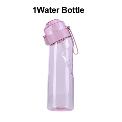 Motion Water Bottle with 1Or7 Flavour Pods 650ML Large Capacity Sports Water up Bottle Starter up Set New Fruit Fragrance