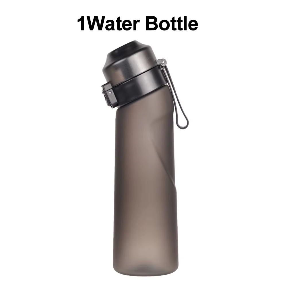 Motion Water Bottle with 1Or7 Flavour Pods 650ML Large Capacity Sports Water up Bottle Starter up Set New Fruit Fragrance